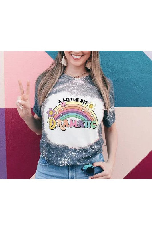 A Little Bit Dramatic Bleached Youth graphic Tee