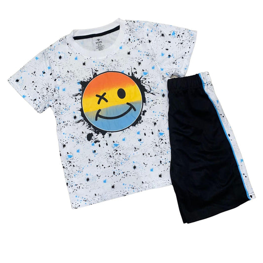 Happy Face Short Set