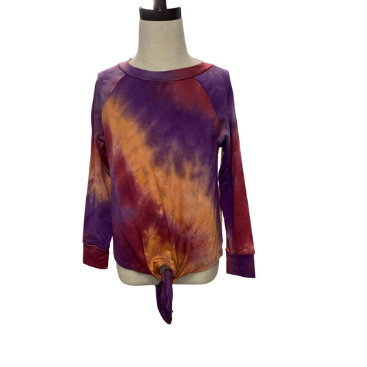 Purple/Red Tie Dyed Tunic Top